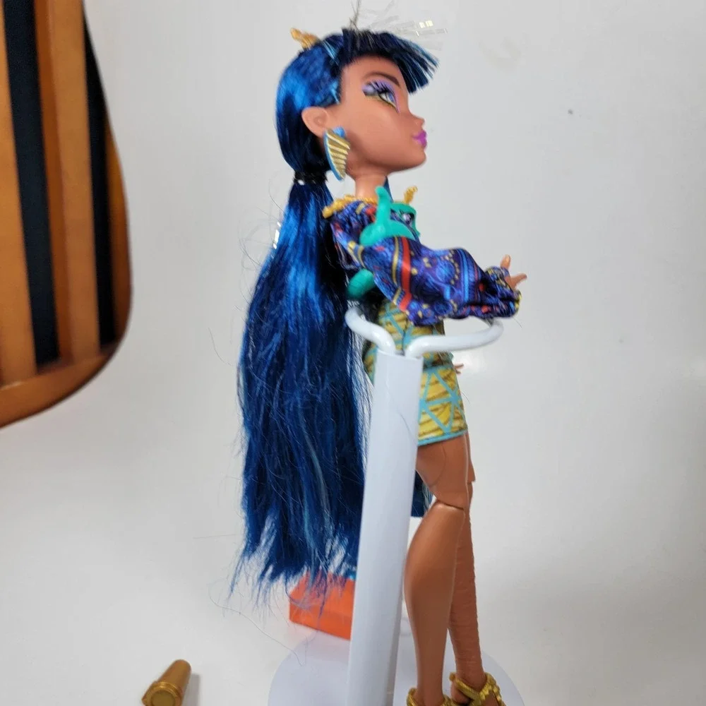 Monster High Faboolous Pets CLEO‎ DE NILE DOLL with Hissette & Tut